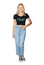 Load image into Gallery viewer, Tulane Black Babydoll Tee