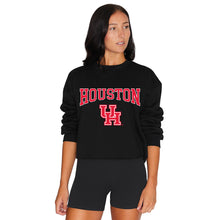 Load image into Gallery viewer, University of Houston Black Crewneck