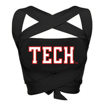 Load image into Gallery viewer, Texas Tech Black Multi Way Bandeau Top