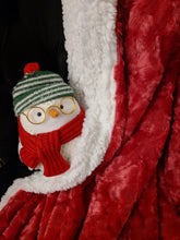 Load image into Gallery viewer, DaDa Bedding Luxury Romantic Red Lovely Hearts Dreamy Plush Faux Fur Throw Blanket (19)