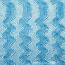 Load image into Gallery viewer, Tache Faux Fur Blue Sky Soft Throw Blanket (#8)