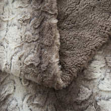 Load image into Gallery viewer, Tache Silver Snow Giraffe Faux Fur Throw Blanket (DY16)