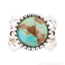 Load image into Gallery viewer, Blessing Blue Turquoise and Sterling Silver Ring