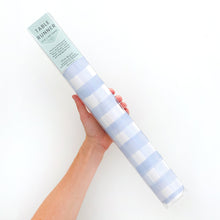 Load image into Gallery viewer, Blue Gingham Table Runner
