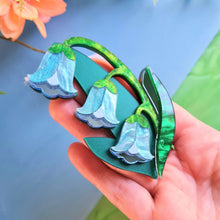 Load image into Gallery viewer, Bluebell Brooch by Cherryloco