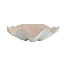 Load image into Gallery viewer, Clam Shell Bowl with 22K Gold Accent