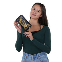 Load image into Gallery viewer, Book Of Spells Wallet Wristlet