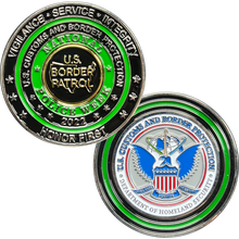 Load image into Gallery viewer, EL9-001A CBP Border Patrol Agent Commemorative America's Front Line Official Police Week 2022 release BPA