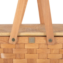 Load image into Gallery viewer, Poppy Personal Picnic Basket