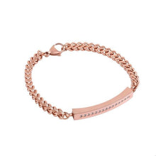 Load image into Gallery viewer, Classic Cremation Urn Bracelet With Gemstones