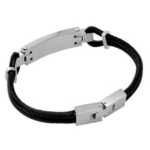 Load image into Gallery viewer, Modern Leather Cremation Bracelet
