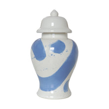 Load image into Gallery viewer, French Blue Brushstroke Ginger Jars