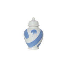 Load image into Gallery viewer, French Blue Brushstroke Ginger Jars