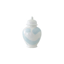 Load image into Gallery viewer, Hydrangea Light Blue Brushstroke Ginger Jars