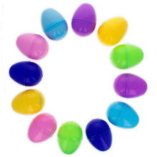 Load image into Gallery viewer, 12 Multicolored Easter Plastic Eggs with Squishy Surprises Inside