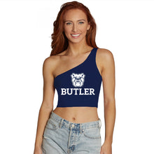 Load image into Gallery viewer, Butler Navy One Shoulder Top