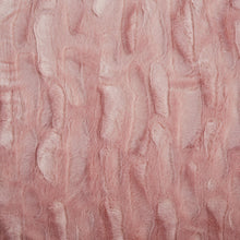 Load image into Gallery viewer, Tache Faux Fur Dusty Rose Gold Pink Throw Blanket (#7)