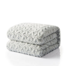 Load image into Gallery viewer, Tache Faux Fur Snowy Owl Super Soft Throw Blanket (#17)