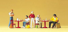 Load image into Gallery viewer, Preiser 10349 HO Scale Recreation &amp; Sports -- Students/Artists In Cafe