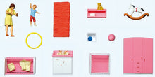 Load image into Gallery viewer, Preiser 10645 HO Scale Mother Changing Diapers -- Mother, Baby &amp; Furniture