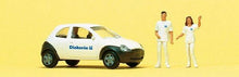 Load image into Gallery viewer, Preiser 33245 HO Scale Emergency Vehicle -- Social Services w/2 Figures