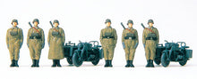 Load image into Gallery viewer, Preiser 16571 HO Scale Former German Army WWII Motorcycle Troops (Plastic Kit)
