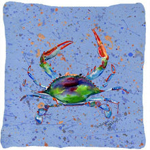 Load image into Gallery viewer, Crab Decorative   Canvas Fabric Pillow