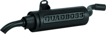 Load image into Gallery viewer, QuadBoss, QuadBoss Slip-On Muffler for Honda ATC250ES 1985-1987 – Black Steel Exhaust with Welded Internals