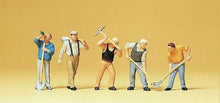 Load image into Gallery viewer, Preiser 10461 HO Scale People Working -- Workers w/Picks &amp; Shovels