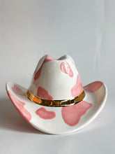 Load image into Gallery viewer, Cow Print Cowboy Hat
