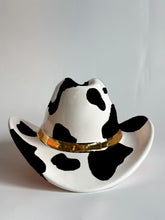 Load image into Gallery viewer, Cow Print Cowboy Hat