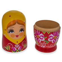 Load image into Gallery viewer, Matryoshka Wooden Nesting Doll Piggy Bank 6.5 Inches
