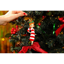 Load image into Gallery viewer, Candy Cane Tree Ornament by Laliblue