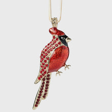 Load image into Gallery viewer, Cardinal hanging ornament
