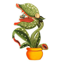 Load image into Gallery viewer, Carnivorous Plant Brooch by Laliblue