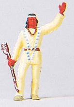 Load image into Gallery viewer, Preiser 29031 HO Scale Native American -- Winnetou, the Indian Chief