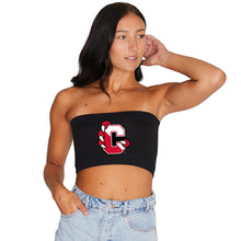 Load image into Gallery viewer, Cortland Black Bandeau Top