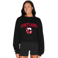 Load image into Gallery viewer, Cortland Black Crewneck