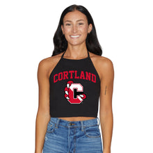 Load image into Gallery viewer, Cortland Black Halter Top