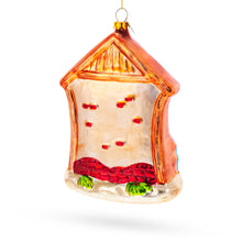 Load image into Gallery viewer, Large Nativity Scene Glass Christmas Ornament