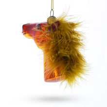 Load image into Gallery viewer, Horse Head Glass Christmas Ornament