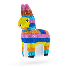 Load image into Gallery viewer, Festive Pinata Glass Christmas Ornament