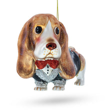 Load image into Gallery viewer, Spaniel Glass Christmas Ornament