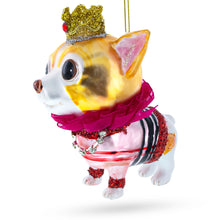 Load image into Gallery viewer, Chihuahua Glass Christmas Ornament