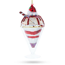 Load image into Gallery viewer, Dessert Cake Glass Christmas Ornament