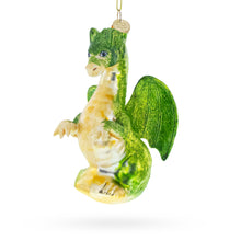 Load image into Gallery viewer, Flying Dragon Glass Christmas Ornament