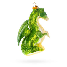 Load image into Gallery viewer, Flying Dragon Glass Christmas Ornament