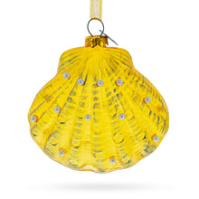 Load image into Gallery viewer, Sea Shell Glass Christmas Ornament