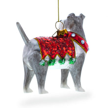 Load image into Gallery viewer, Irish Terrier Glass Christmas Ornament