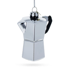 Load image into Gallery viewer, Espresso Maker Coffee Lover Glass Ornament Glass Christmas Ornament
